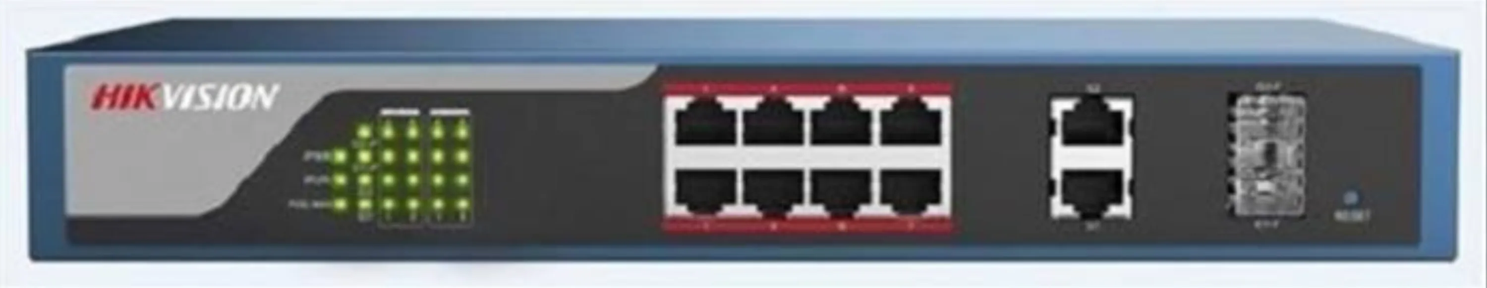 سوییچ شبکه 8 پورت هایک ویژن مدل DS-3E1310P-E سوییچ شبکه 8 پورت هایک ویژن مدل DS-3E1310P-E
